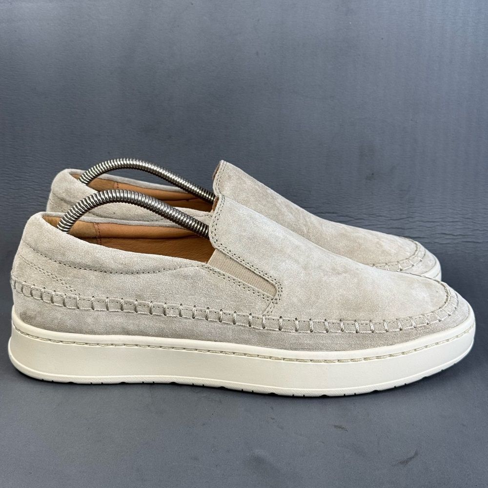 ALIGN Men's Ventura Seamed Suede Slip On Sneaker shoes men’s size 11